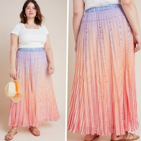Anthropologie Dawn Maxi Skirt - Picture 7 of 10